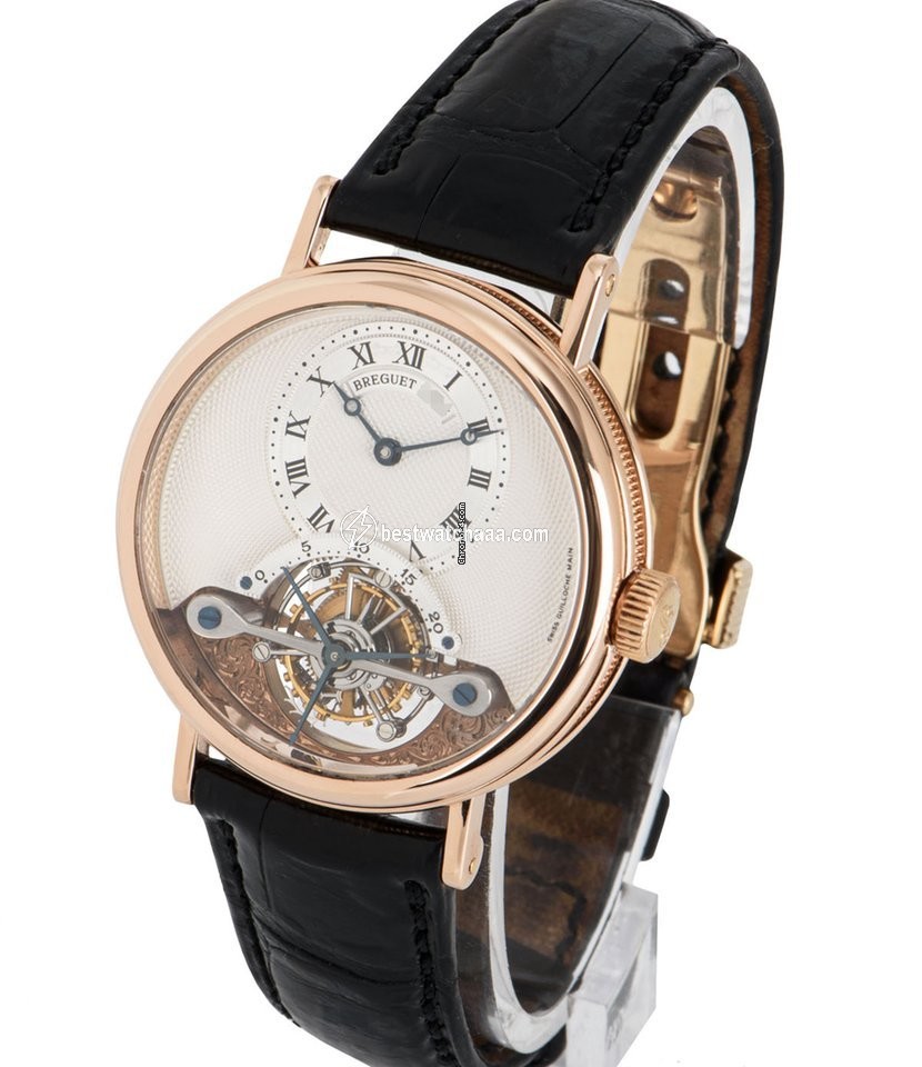 IMG_9081 Breguet Classique Complications Mens watch Unisex Manual winding Rose gold 3357BR 12 986 Replica 4