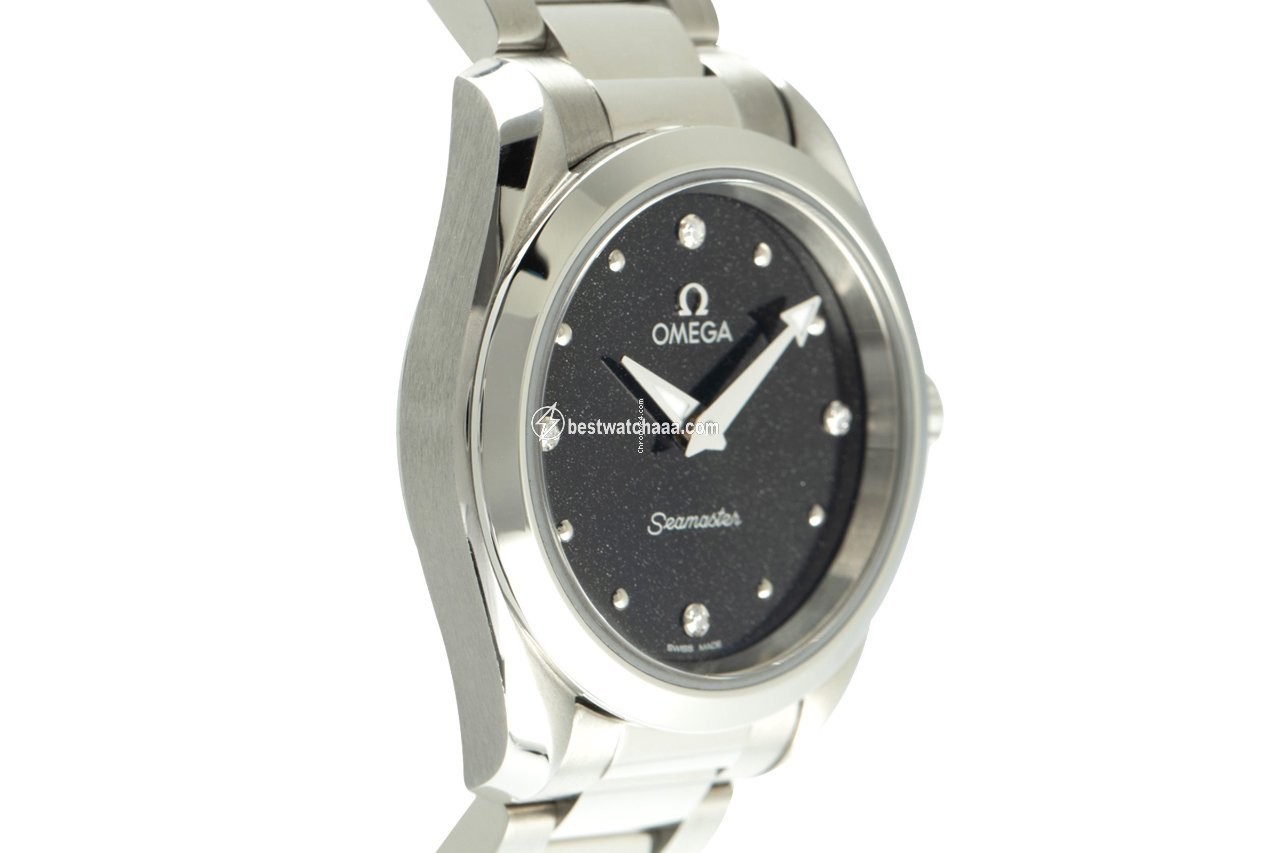 IMG_9081 Omega Seamaster Aqua Terra Womens watch Quartz Steel 220.10.28.60.51.001 Replica 4