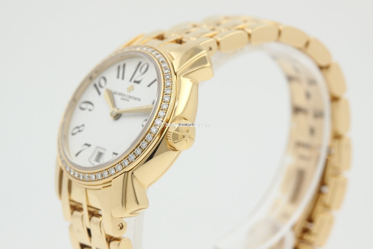 IMG_9081 Vacheron Constantin Malte Womens watch Quartz Yellow gold 25715 335J-8899 Replica 4