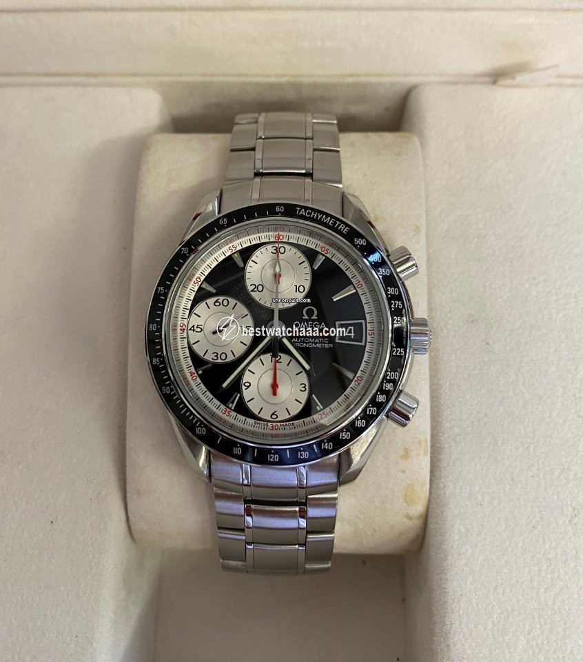 IMG_9081 Omega Speedmaster Date Mens watch Unisex Automatic Steel 3210.51.00 Replica 4