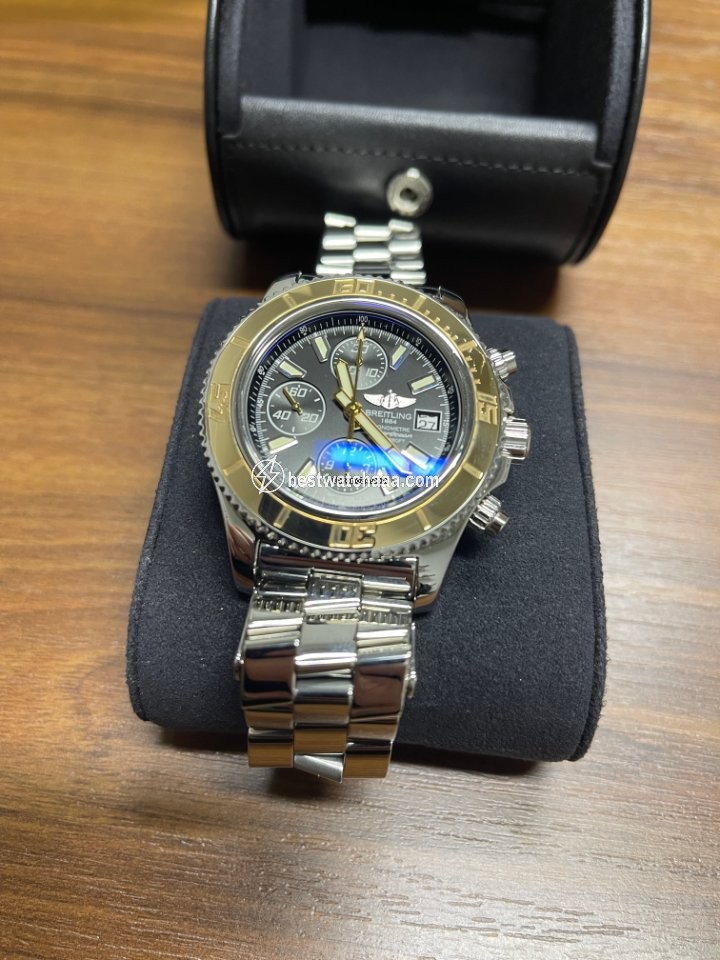 IMG_9081 Breitling Superocean Chronograph II Mens watch Unisex Automatic Steel C1334112 BA84 Replica 4