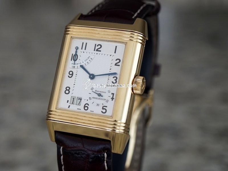 IMG_9081 Jaeger-LeCoultre Reverso Grande Date Yellow gold 240.1.15 Replica 4