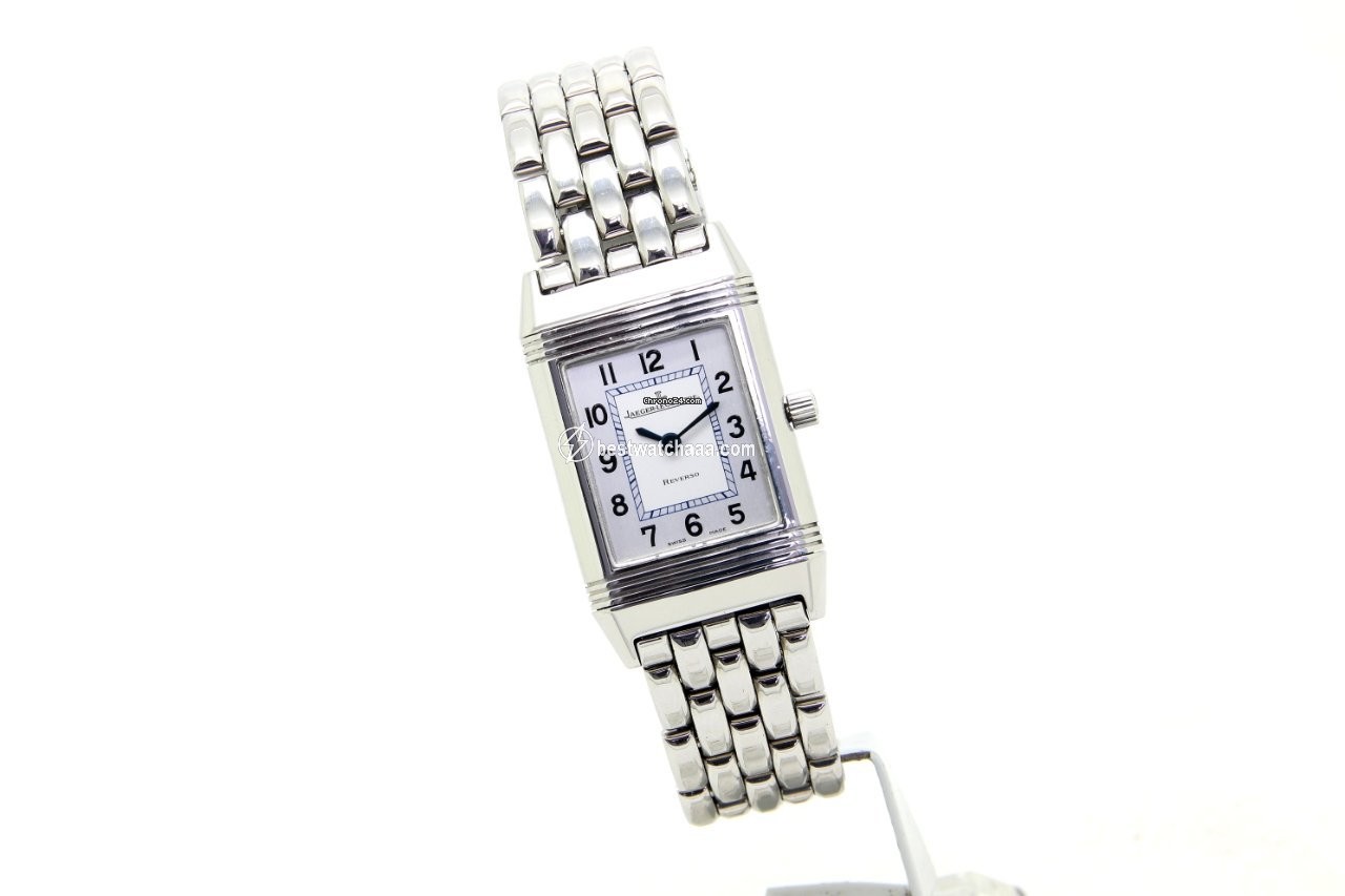 IMG_9081 Jaeger-LeCoultre Reverso Lady Womens watch Quartz Steel 260.8.08 Replica 4