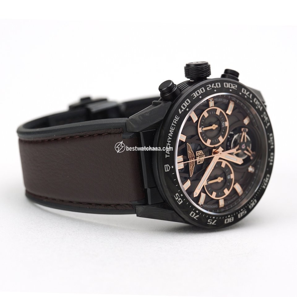 IMG_9081 TAG Heuer Carrera Heuer-02T Mens watch Unisex Automatic Titanium CAR5A8E.FT6181 Replica 4