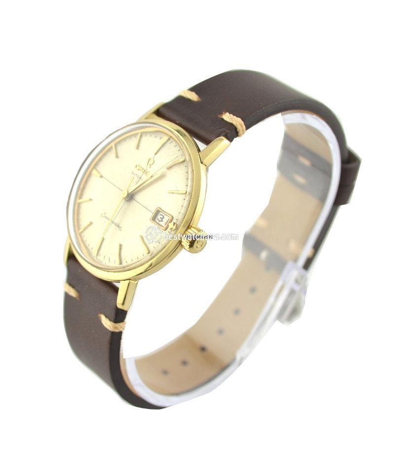 IMG_9081 Omega Seamaster Automatic Yellow gold 144770 Replica 4