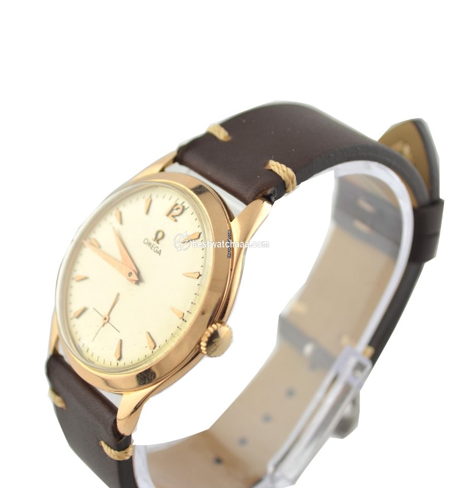IMG_9081 Omega Mens watch Unisex Manual winding Rose gold 2619 Replica 4