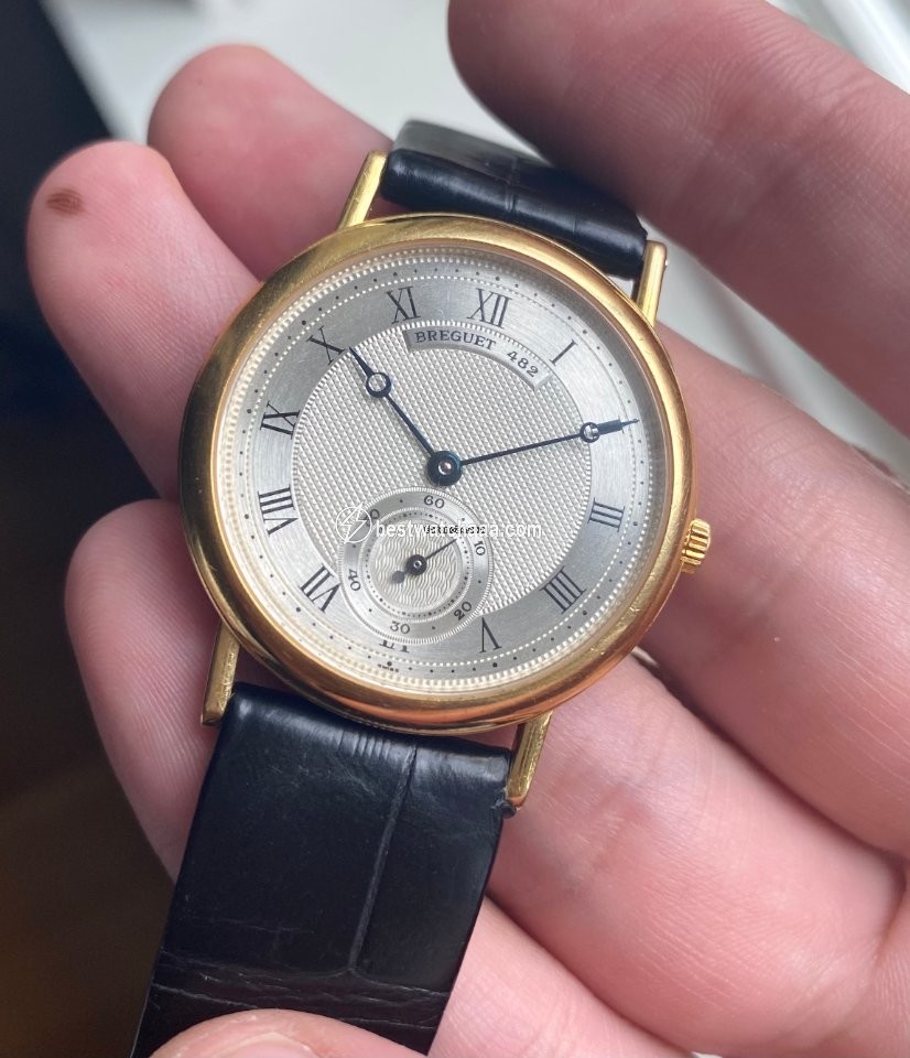 IMG_9081 Breguet Mens watch Unisex Manual winding Yellow gold Breguet 3290 Replica 4