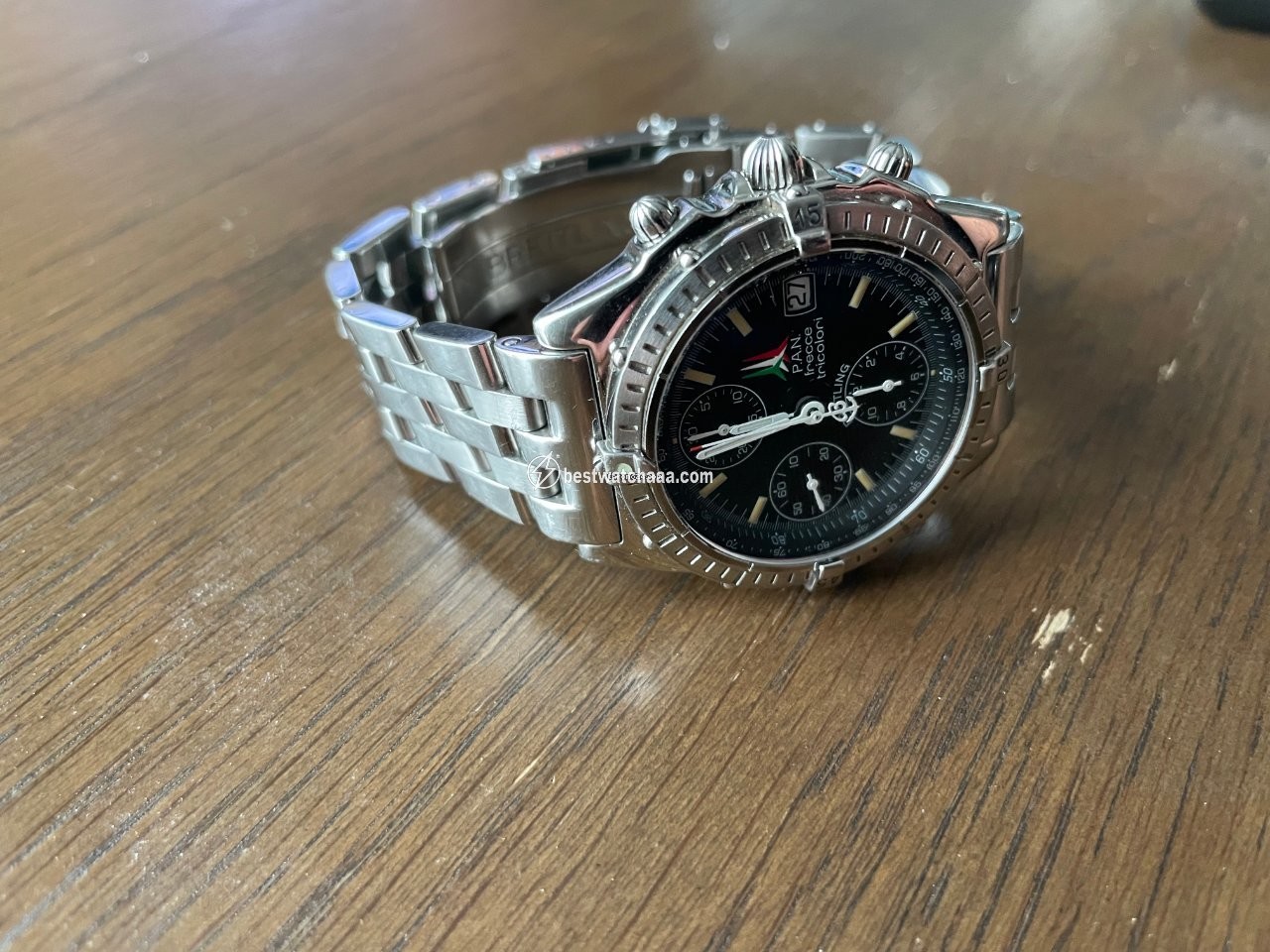 IMG_9081 Breitling Chronomat Mens watch Unisex Automatic Steel A13050.1 Replica 4