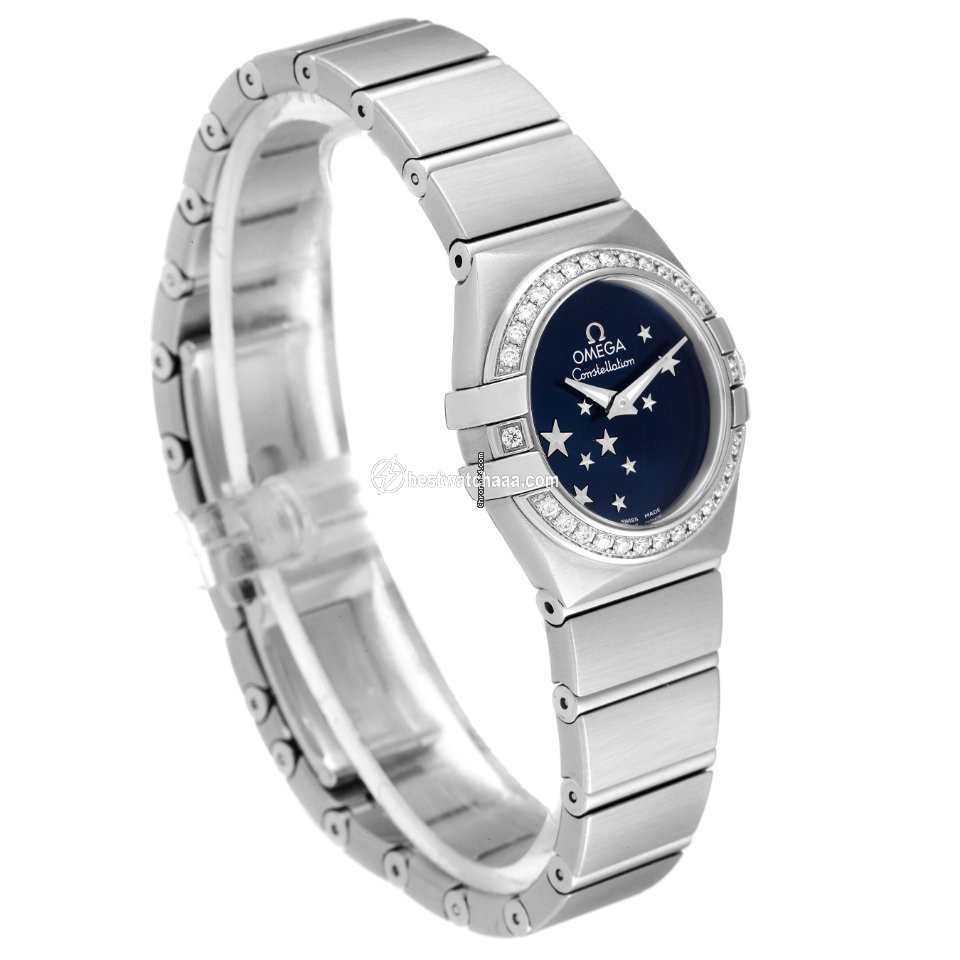 IMG_9081 Omega Constellation Quartz Womens watch Quartz Steel 123.15.24.60.03.001 Replica 4