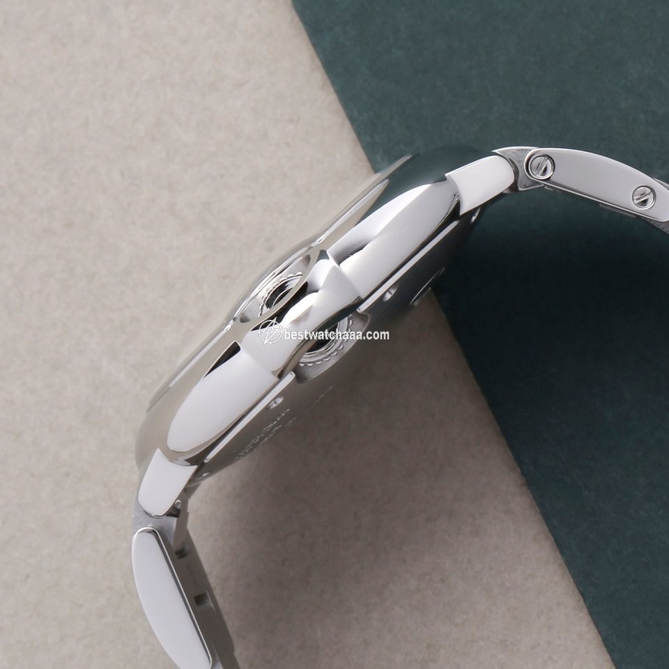 IMG_9081 Cartier Ballon Bleu 33mm Womens watch Automatic Steel W6920071 or 3489 Replica 4