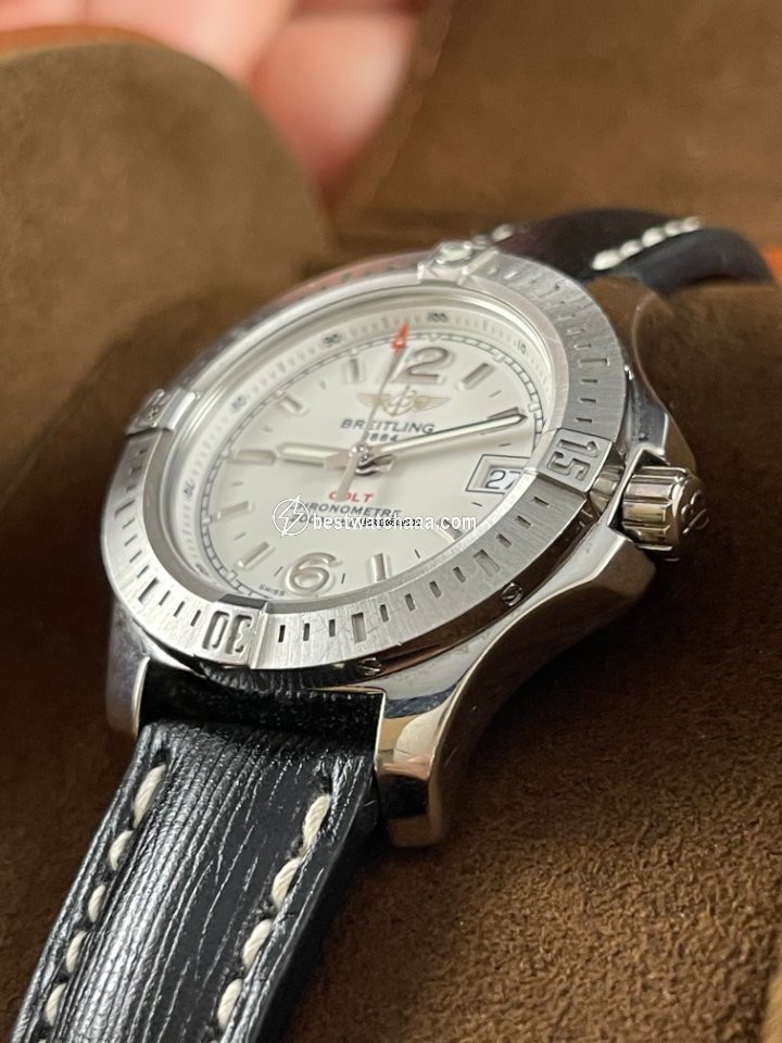 IMG_9081 Breitling Colt Lady Womens watch Quartz Steel A7738811 G793 Replica 4