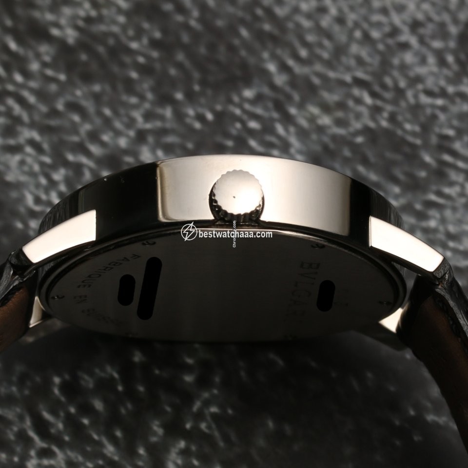 IMG_9081 Bulgari Bulgari Mens watch Unisex Automatic White gold BB W 42 GL AUTO Replica 4