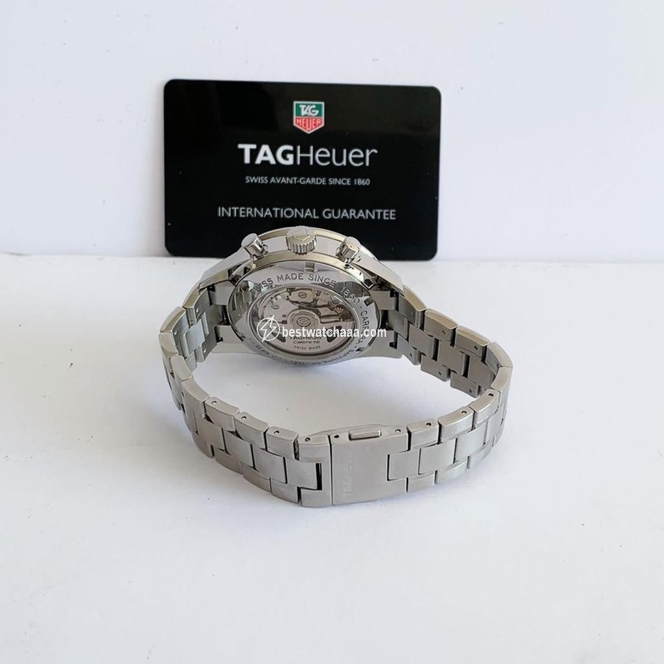 IMG_9081 TAG Heuer Carrera Calibre 16 Mens watch Unisex Automatic Steel CV2017 Replica 4