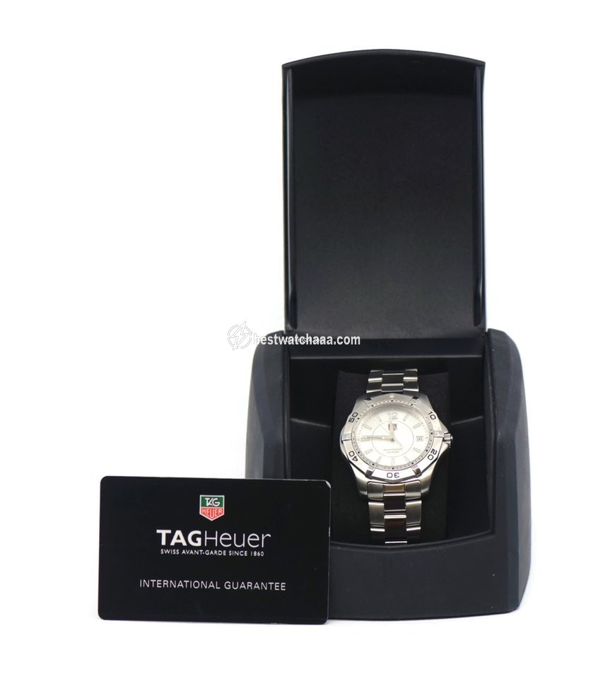 IMG_9081 TAG Heuer Aquaracer 300M Mens watch Unisex Quartz Steel WAF1112.BA0801 Replica 4