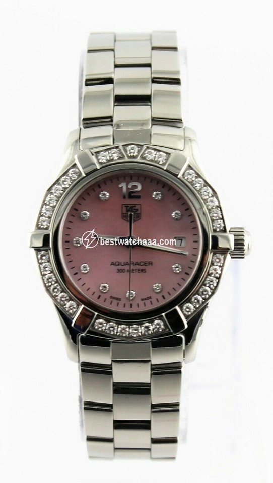 IMG_9081 TAG Heuer Aquaracer Lady Womens watch Quartz Steel WAF141B.BA0813 Replica 4