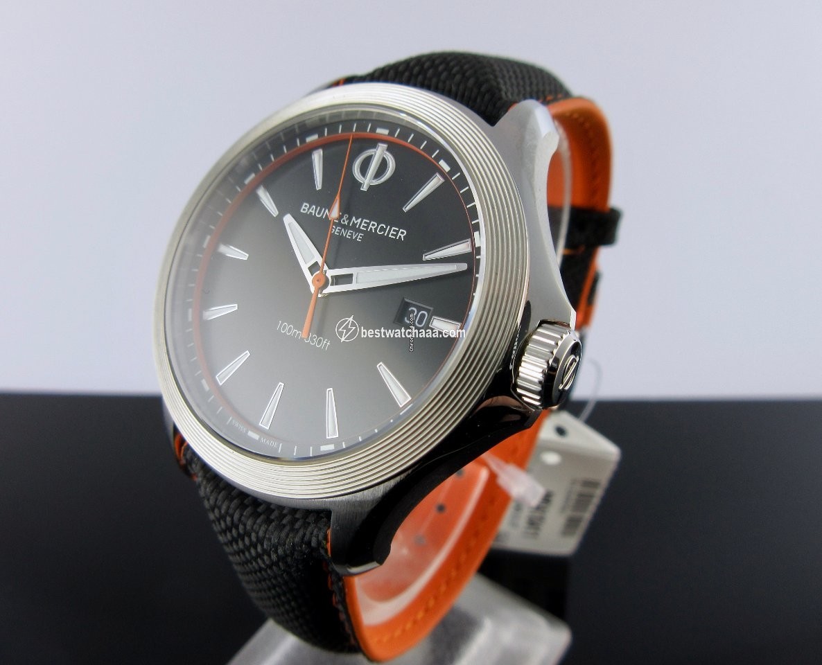 IMG_9081 Baume & Mercier Clifton Mens watch Unisex Quartz Steel MOA10411 Replica 4