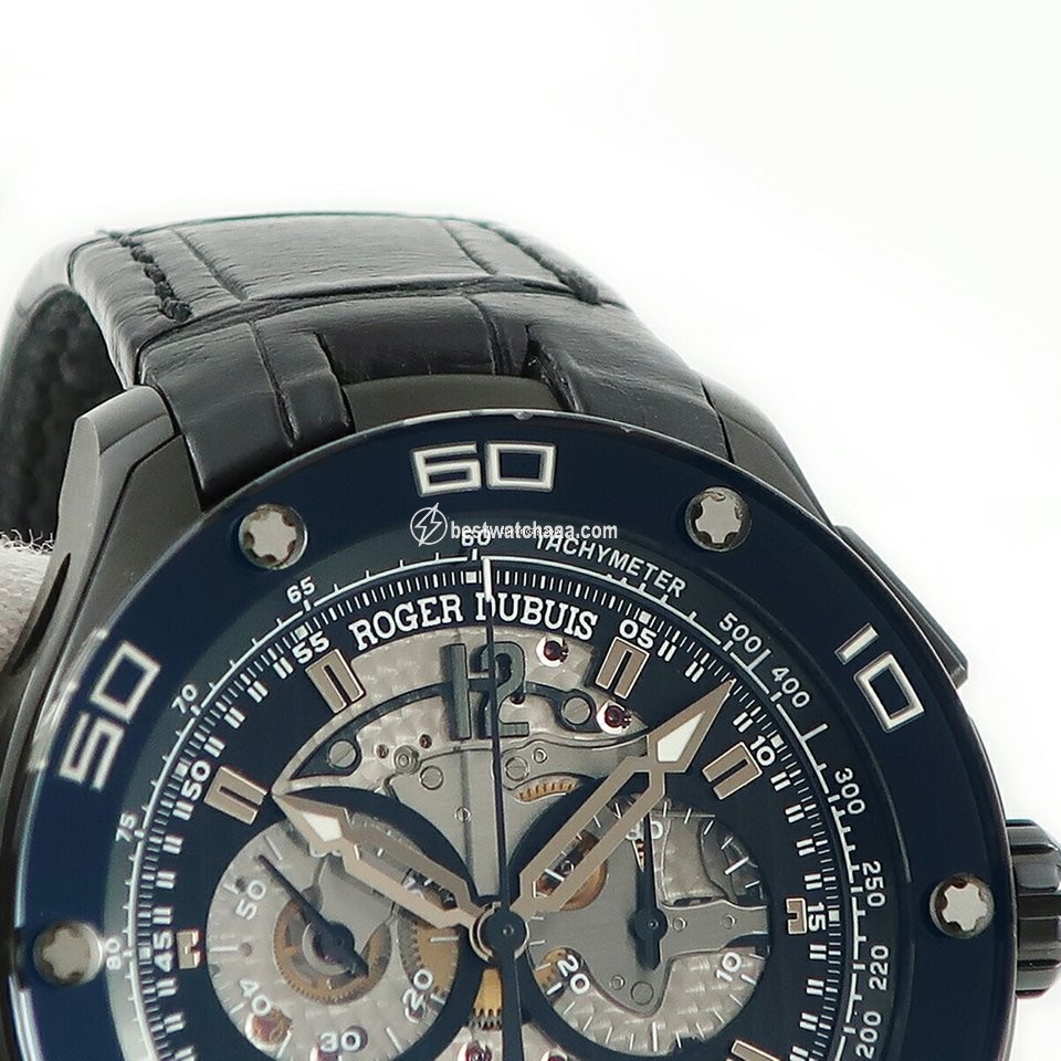 IMG_9081 Roger Dubuis Pulsion Mens watch Unisex Automatic Titanium DBPU0005 Replica 4