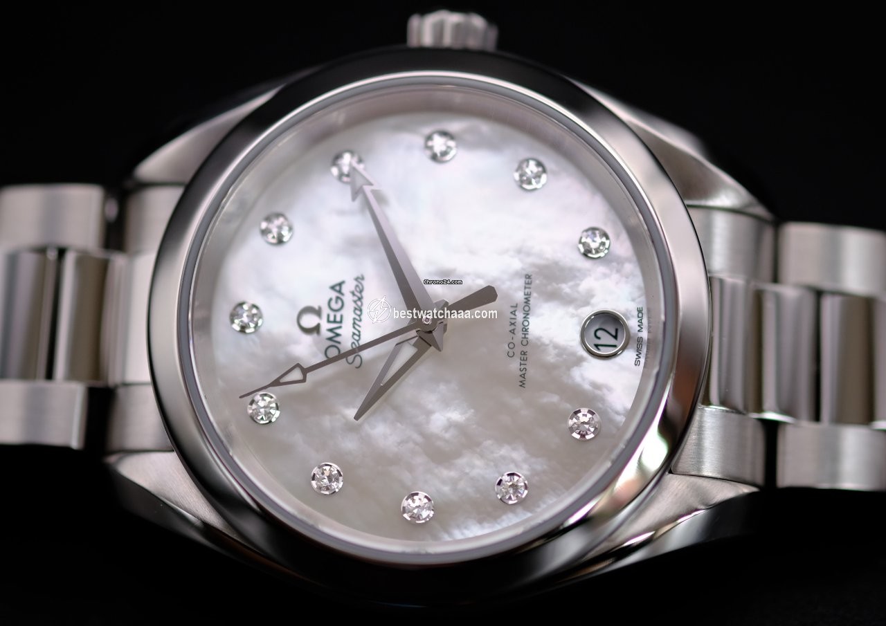 IMG_9081 Omega Seamaster Aqua Terra Womens watch Automatic Steel 220.10.34.20.55.001 Replica 4