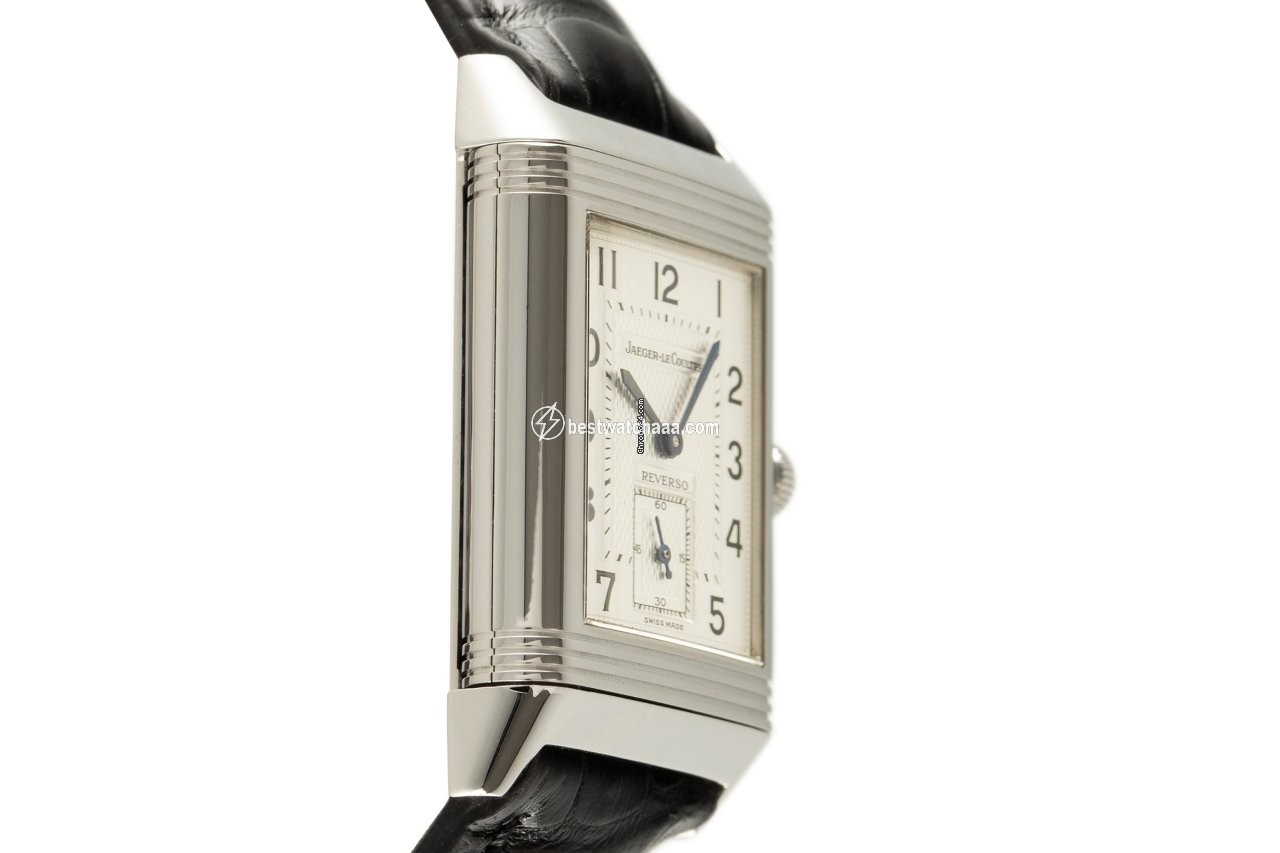 IMG_9081 Jaeger-LeCoultre Reverso Duoface Mens watch Unisex Manual winding Steel 270.8.54 Replica 4