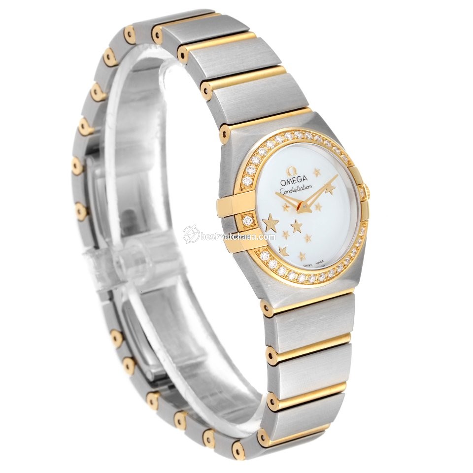 IMG_9081 Omega Constellation Quartz Womens watch Quartz Steel 123.25.24.60.05.001 Replica 4