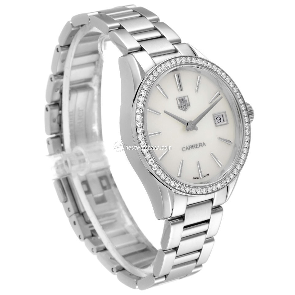 IMG_9081 TAG Heuer Carrera Lady Womens watch Quartz Steel WAR1315.BA0778 Replica 4