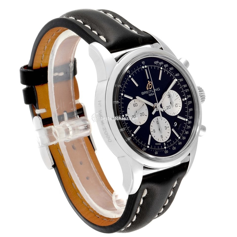 IMG_9081 Breitling Transocean Chronograph Mens watch Unisex Automatic Steel AB0151 Replica 4