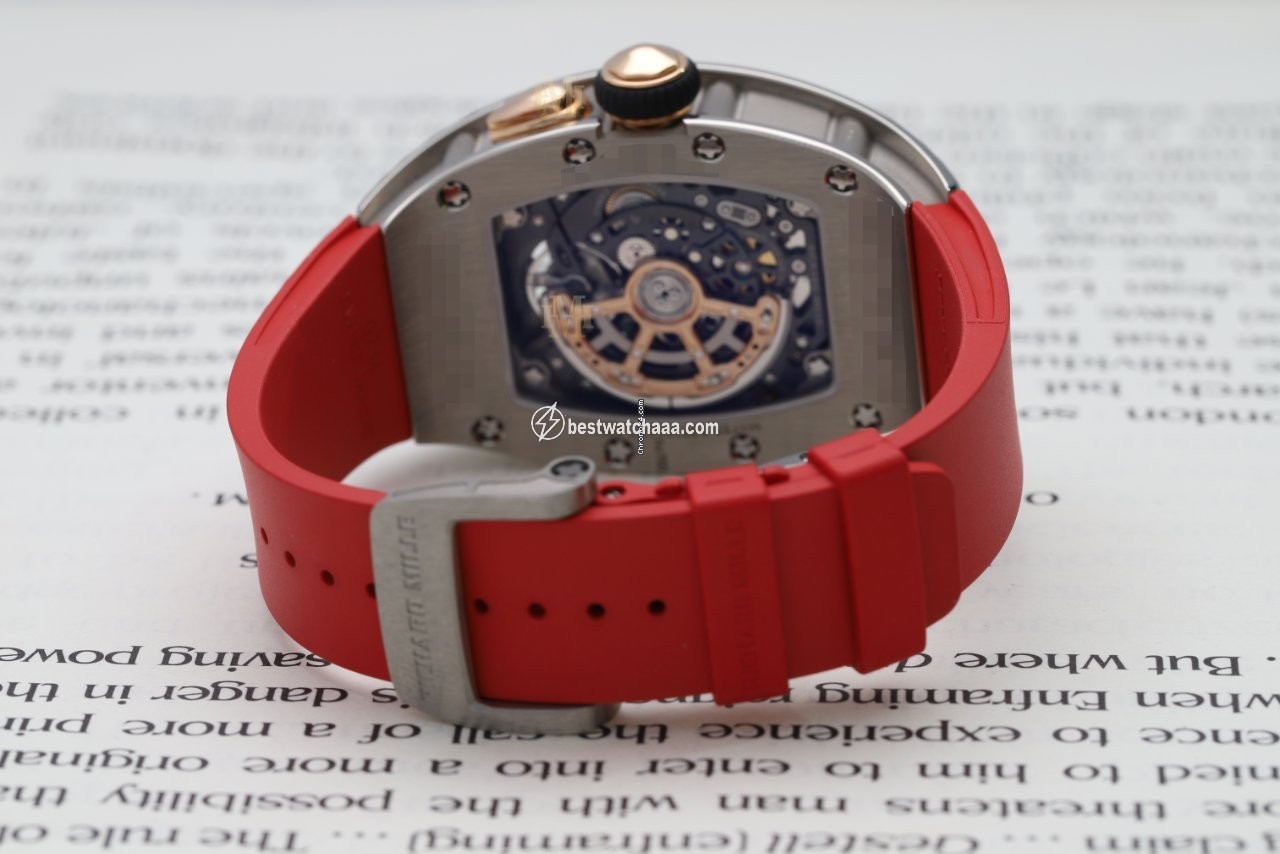 IMG_9081 Richard Mille RM 037 Womens watch Automatic White gold RM037 WG Replica 4