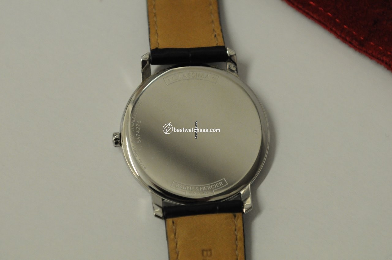 IMG_9081 Baume & Mercier Classima Mens watch Unisex Quartz Steel 5674276 Replica 4
