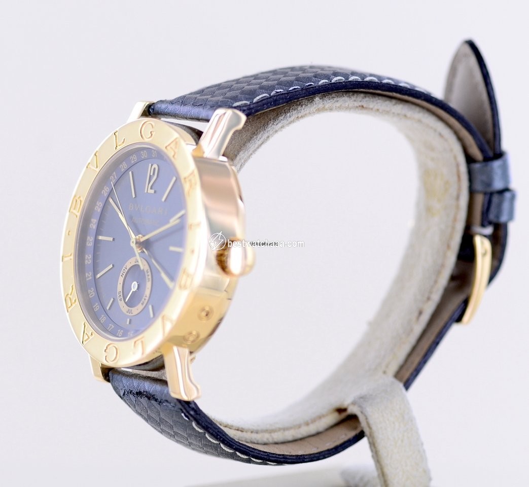 IMG_9081 Bulgari Bulgari Mens watch Unisex Automatic Yellow gold BB38GLAC Replica 4
