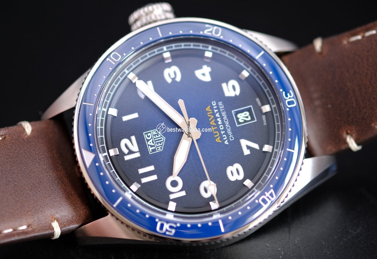 IMG_9081 TAG Heuer Autavia Mens watch Unisex Automatic Steel WBE5116.FC8266 Replica 4