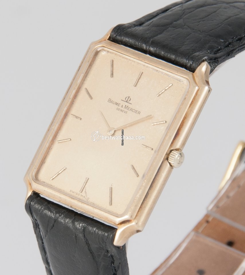 IMG_9081 Baume & Mercier Mens watch Unisex Quartz Yellow gold 17348 Replica 4