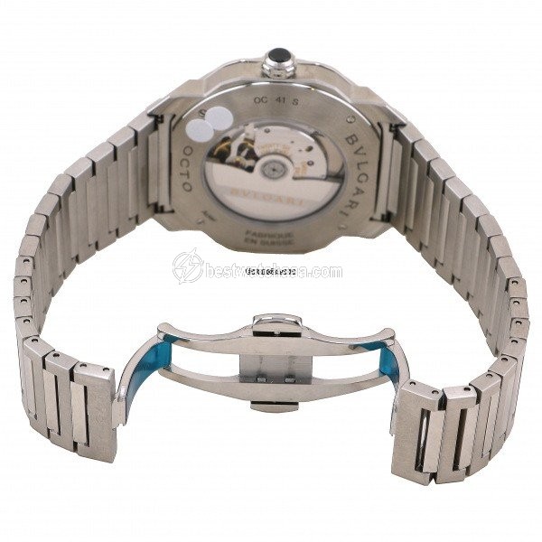 IMG_9081 Bulgari Automatic Steel 102856 OC41C3SSD Replica 4
