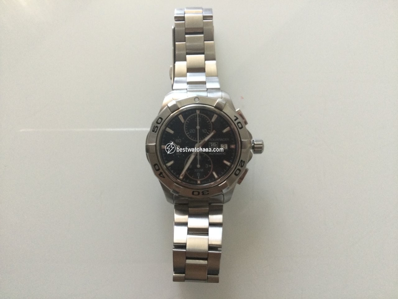 IMG_9081 TAG Heuer Aquaracer 300M Mens watch Unisex Manual winding Cap 2110 Replica 4