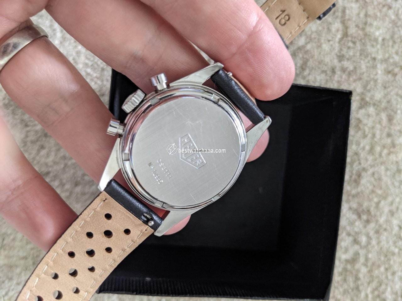 IMG_9081 TAG Heuer Carrera Mens watch Unisex Manual winding Steel CS3111 Replica 4