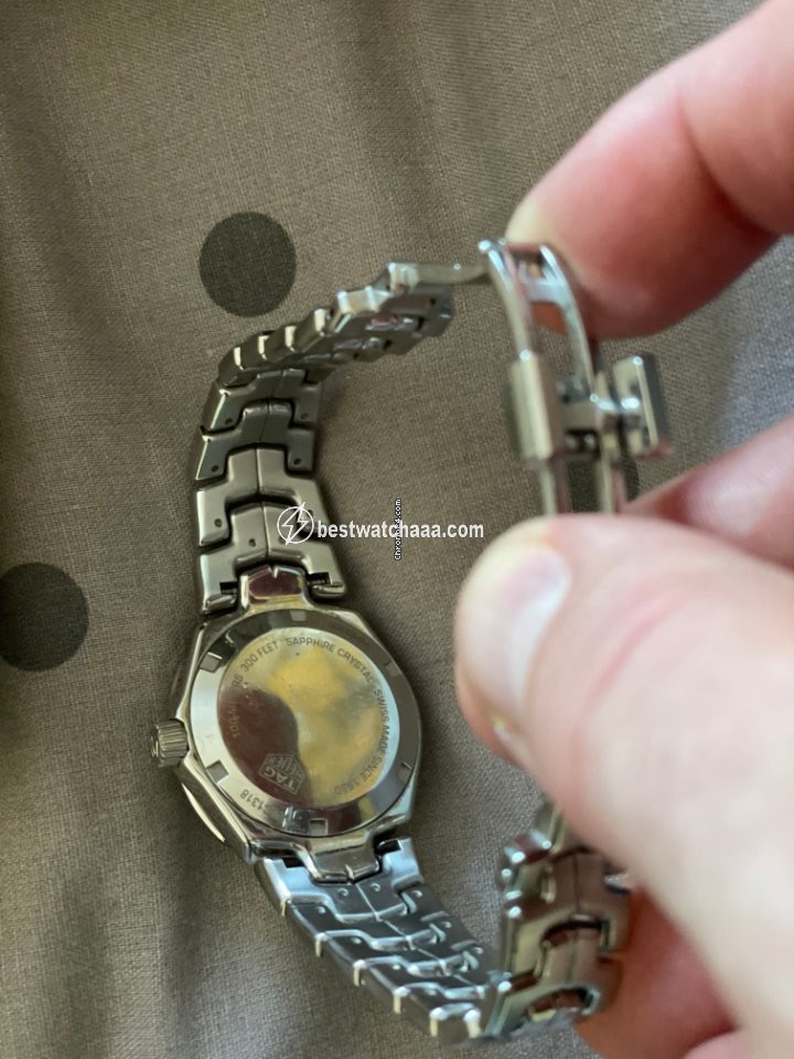 IMG_9081 TAG Heuer Link Lady Womens watch Quartz Steel WBC1318.BA0600 Replica 4