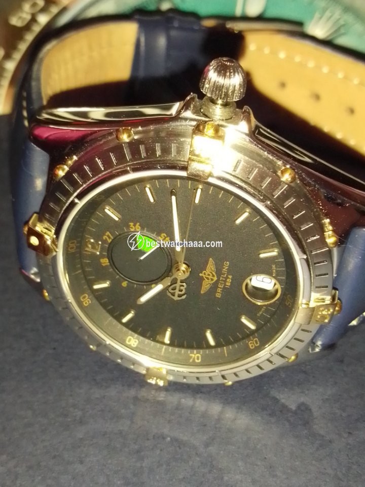 IMG_9081 Breitling Mens watch Unisex Automatic Gold Steel B14047 Replica 4