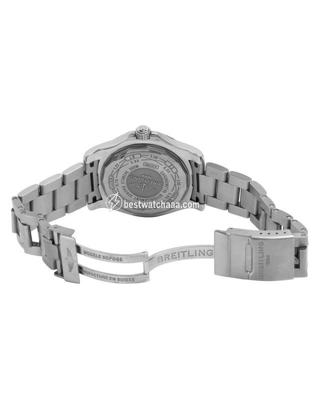 IMG_9081 Breitling Avenger II GMT Mens watch Unisex Automatic Steel A32390111B1A1 Replica 4