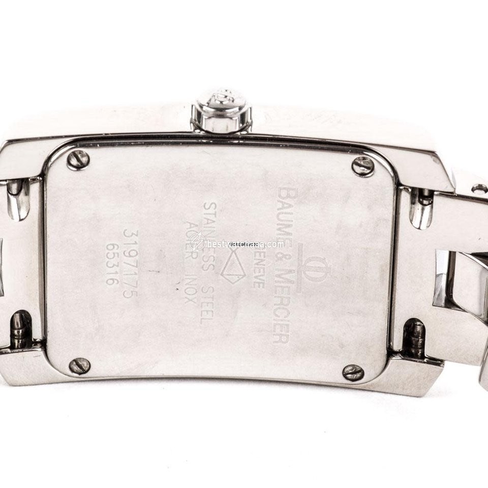 IMG_9081 Baume & Mercier Hampton Womens watch Quartz Steel 65316 Replica 4