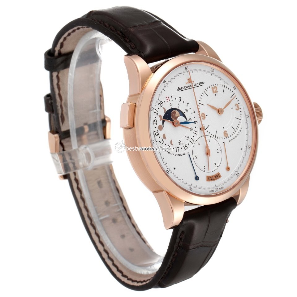 IMG_9081 Jaeger-LeCoultre Duometre Mens watch Unisex Manual winding Rose gold Q6042421 Replica 4
