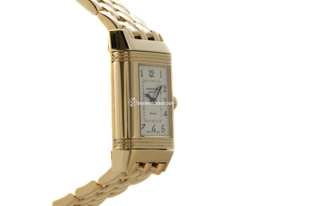 IMG_9081 Jaeger-LeCoultre Reverso Duetto Womens watch Manual winding Yellow gold 266.1.44 Replica 4
