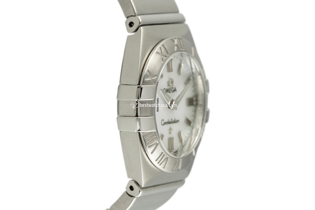 IMG_9081 Omega Constellation Womens watch Quartz Steel 1581.70.00 Replica 4
