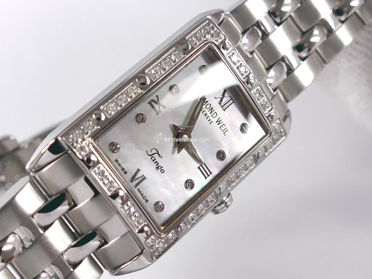 IMG_9081 Raymond Weil Tango Womens watch Quartz Steel 5971-STS-00995 Replica 4