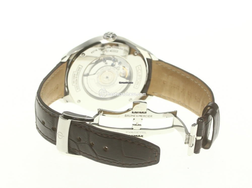 IMG_9081 Baume & Mercier Clifton Mens watch Unisex Automatic Steel M0A10205 Replica 4