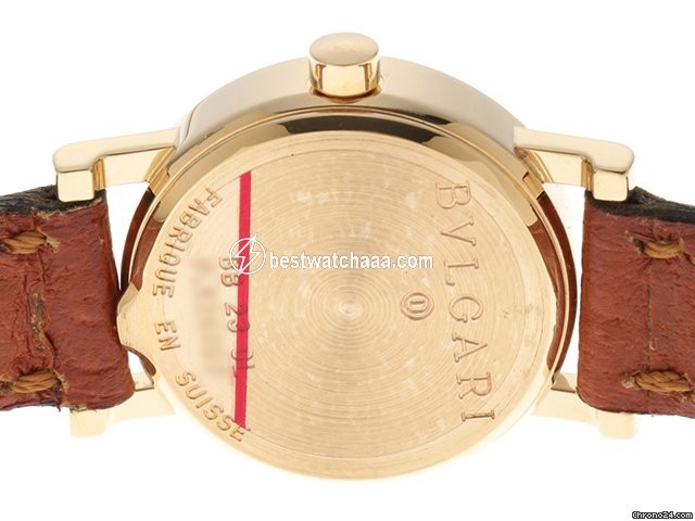 IMG_9081 Bulgari Bulgari Womens watch Quartz Yellow gold BB23GL Replica 4