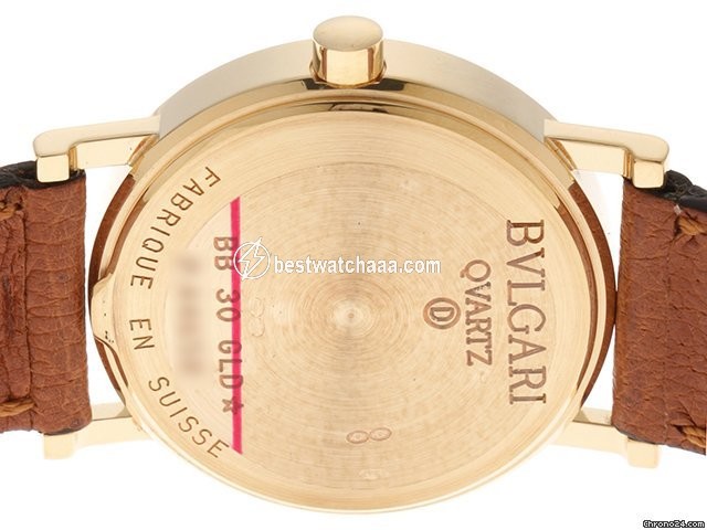 IMG_9081 Bulgari Bulgari Womens watch Quartz Yellow gold BB30GLD Replica 4