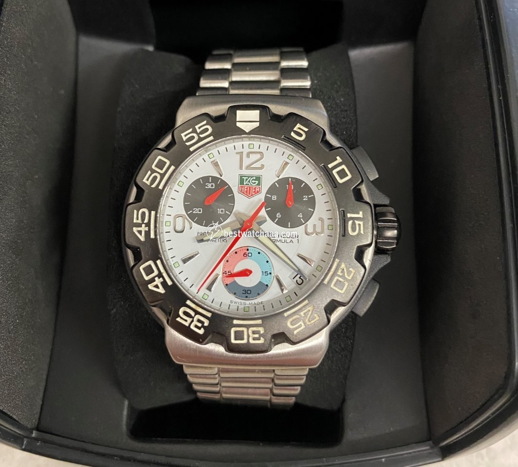 IMG_9081 TAG Heuer Formula 1 Quartz Mens watch Unisex Quartz Steel CAC1111-0 Replica 4