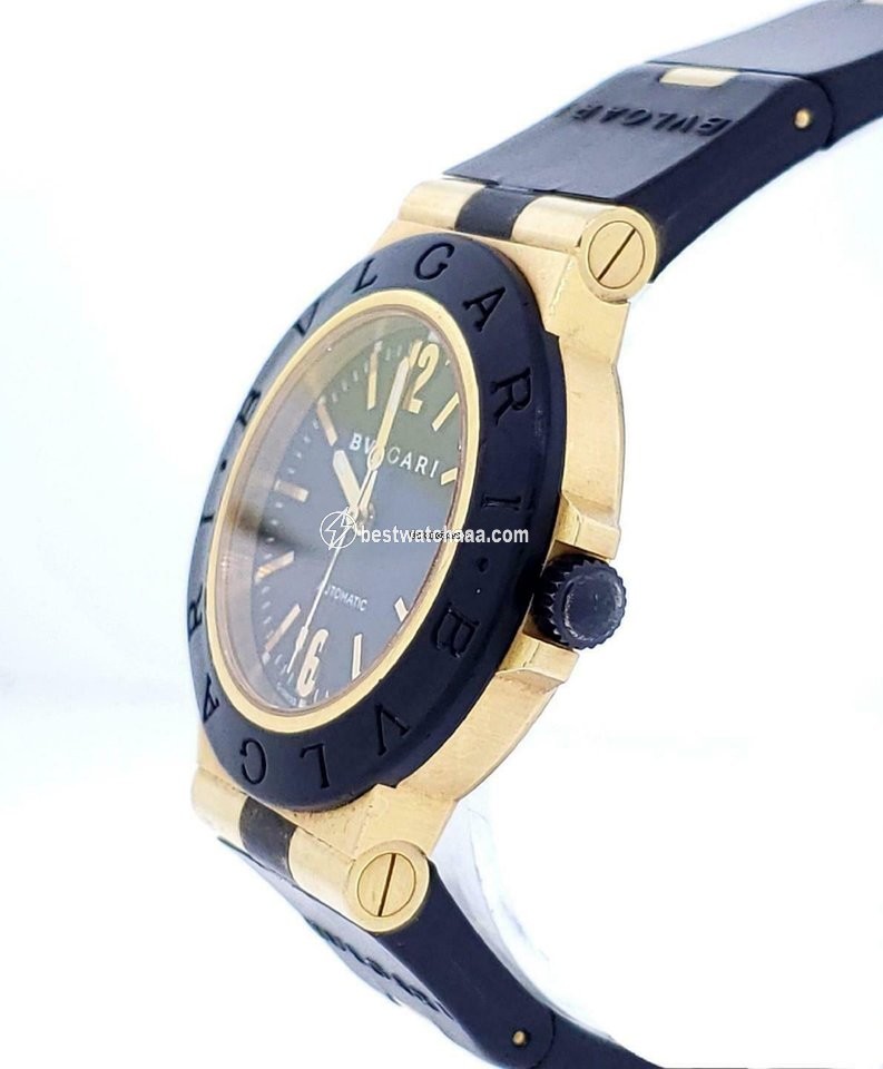 IMG_9081 Bulgari Diagono Automatic Yellow gold 38 G Replica 4
