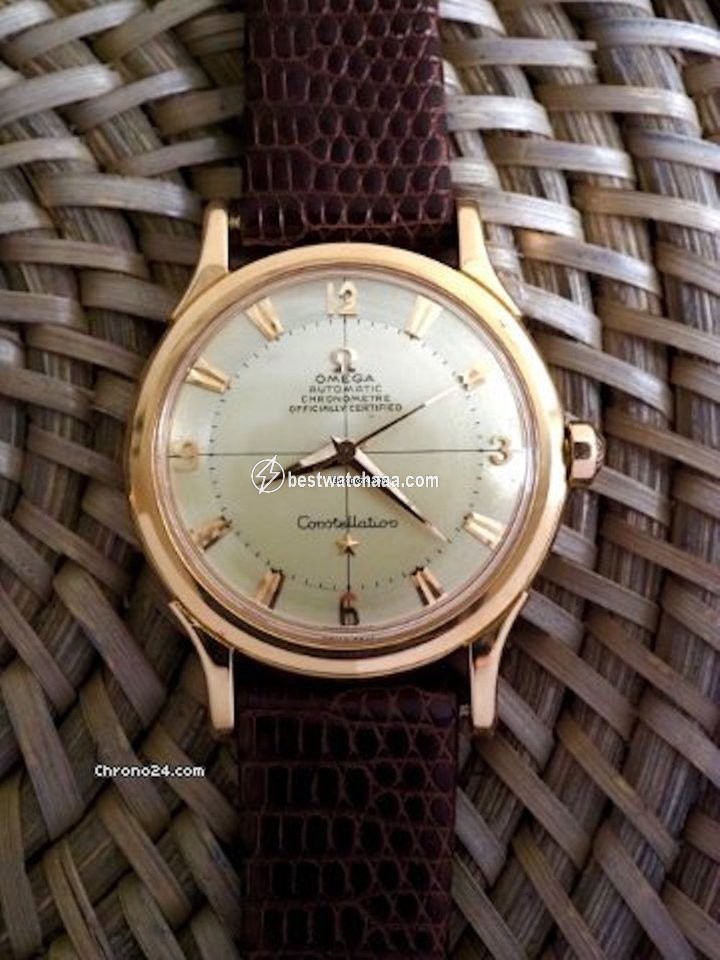 IMG_9081 Omega Constellation Mens watch Unisex Automatic Rose gold 2799 Replica 4
