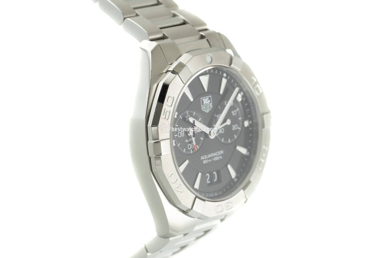 IMG_9081 TAG Heuer Aquaracer 300M Mens watch Unisex Quartz Steel WAY111Z Replica 4