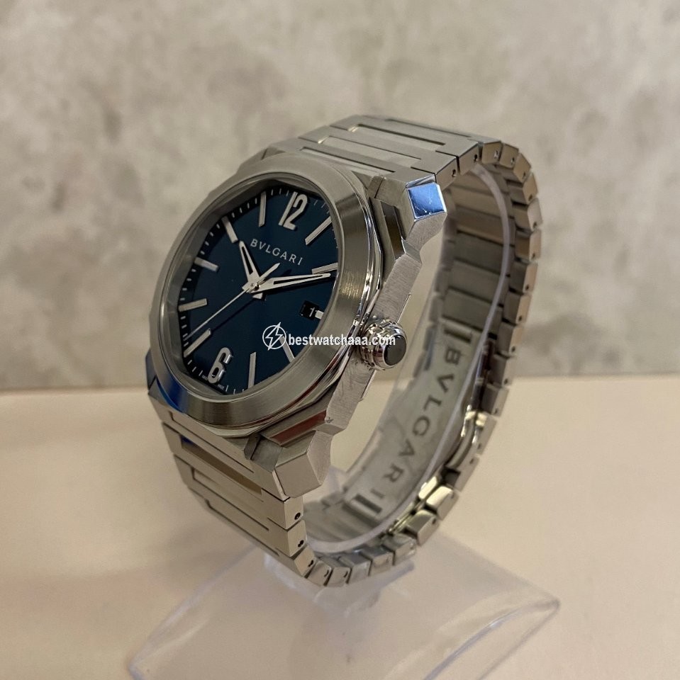 IMG_9081 Bulgari Octo Mens watch Unisex Automatic Steel BGO38C3SSD 102105 Replica 4